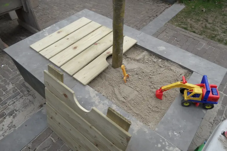 Zandbak op maat